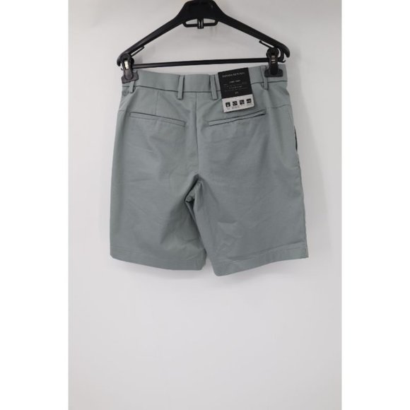 NWT Banana Republic Shorts Men's 28 Aiden 9" Core‎ Temp Flat Front Gray preppy - Picture 1 of 14